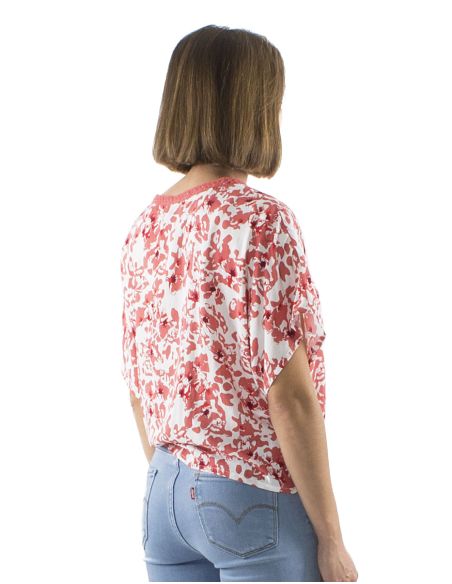 Chemisier Viscose Col V Galon Imprime Bali24