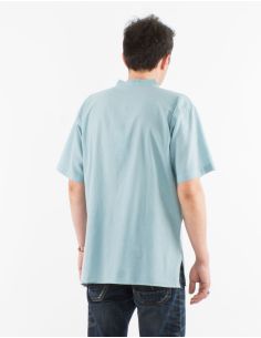 Chemise Homme Coton Leger Sw Boutonnee Manches Courtes 2