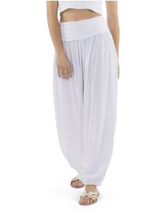 Sarouel Aladin Viscose Ceinture Jersey Viscose