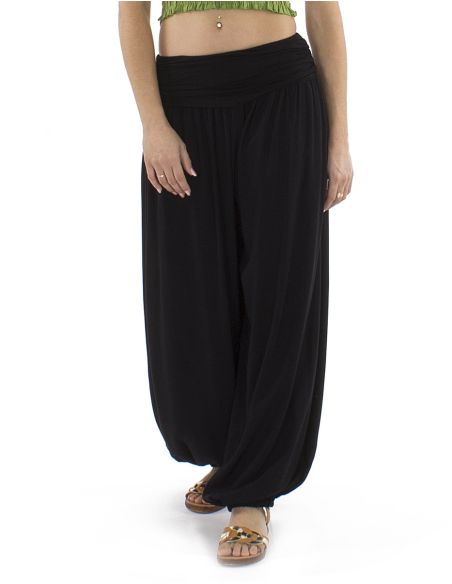 Sarouel Aladin Viscose Ceinture Jersey Viscose
