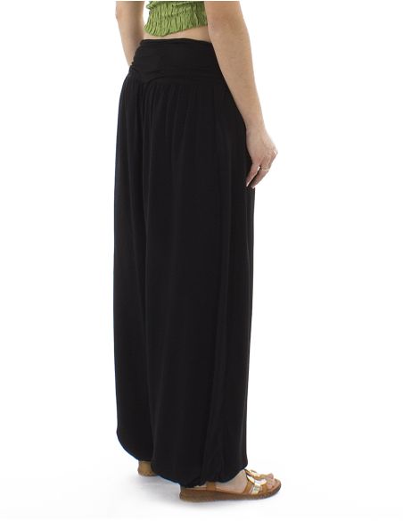 Sarouel Aladin Viscose Ceinture Jersey Viscose