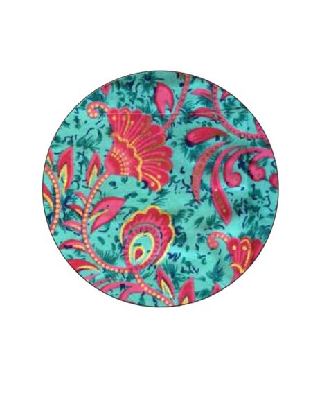 Robe Polyester Sari Mama Dore Imprime P22