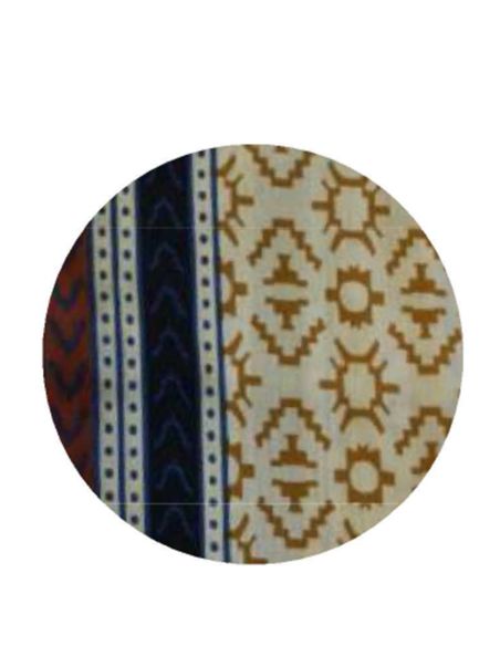 Robe Longue Coton Block Bagru Dos Nu