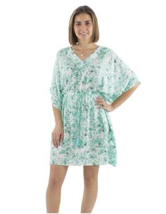 Robe Kaftan Viscose Imprime Bali 2