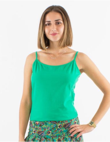 Tee Shirt95% Coton 5% Elasthanne Bretelles