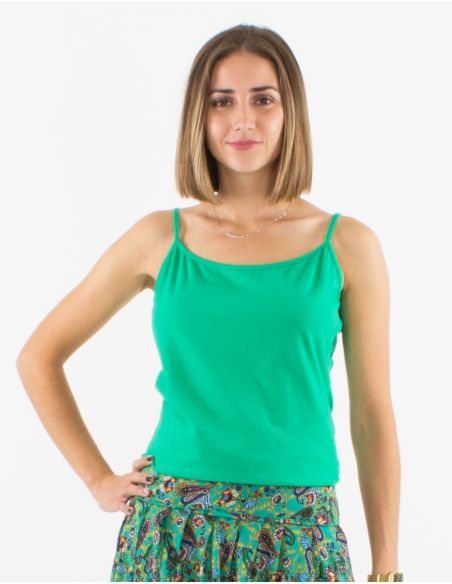 Tee Shirt95% Coton 5% Elasthanne Bretelles