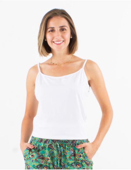 Tee Shirt95% Coton 5% Elasthanne Bretelles