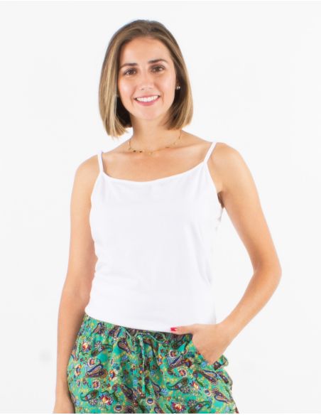 Tee Shirt95% Coton 5% Elasthanne Bretelles